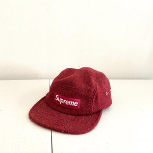 Supreme Harris Tweed Camp Cap